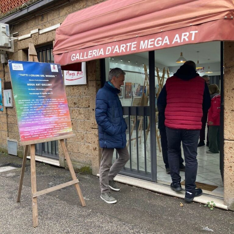 Exhibition in Corchiano, Italy